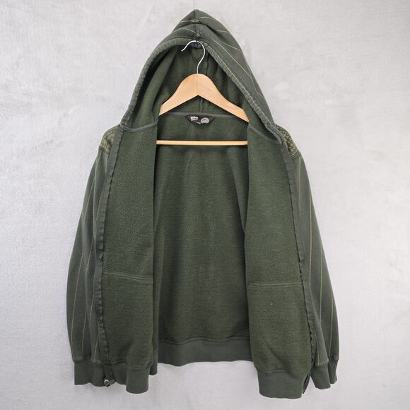 Vintage No Boundaries Nobo Mens Small Green Y2K AOP Eagle Skater Grunge Striped - Picture 4 of 10